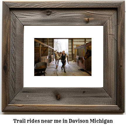 trail rides near me in Davison, Michigan